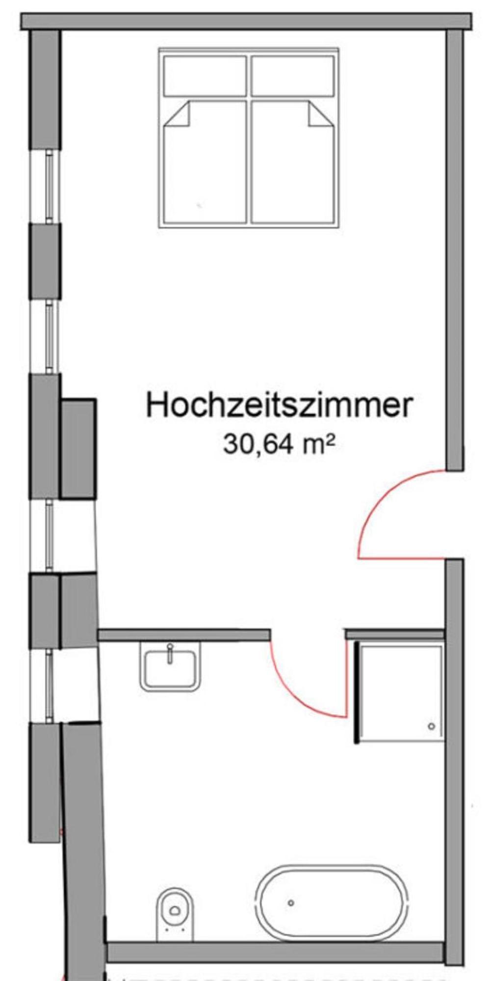 Wassermuehle Deppendorf Hotel Bielefeld Værelse billede